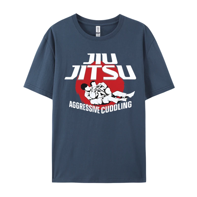 JiuJitsu JiuJitsu Aggressive Cuddli Tshirts Men Cotton T Shirt Harajuku Tee Top Simple Style Printed T-shirt