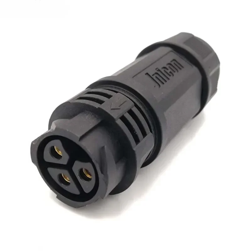 50A M25 Waterproof Connector IP67 2 3 Pin Male Female Connectors 6-18mm 300V High Current Docking Soldering/Screw Lock Wire Plug