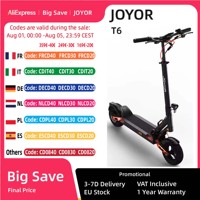 JOYOR T6 Adult Electric Scooter 600W Motor 48V18AH Battery E-Mountain Escooter 10\