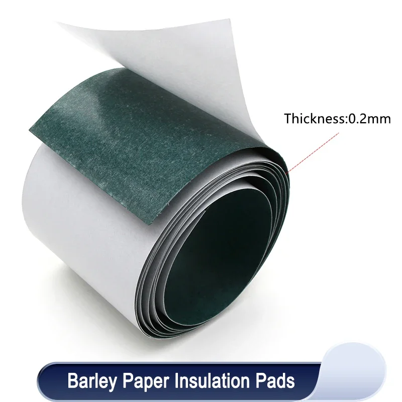 Barley Paper Isolation Gasket Green Pack, Bateria Li-ion Celular, Cola Adesiva, Fita de Pesca, Isolado Isolador Pads, 1 m, 3 m, 5m, 18650