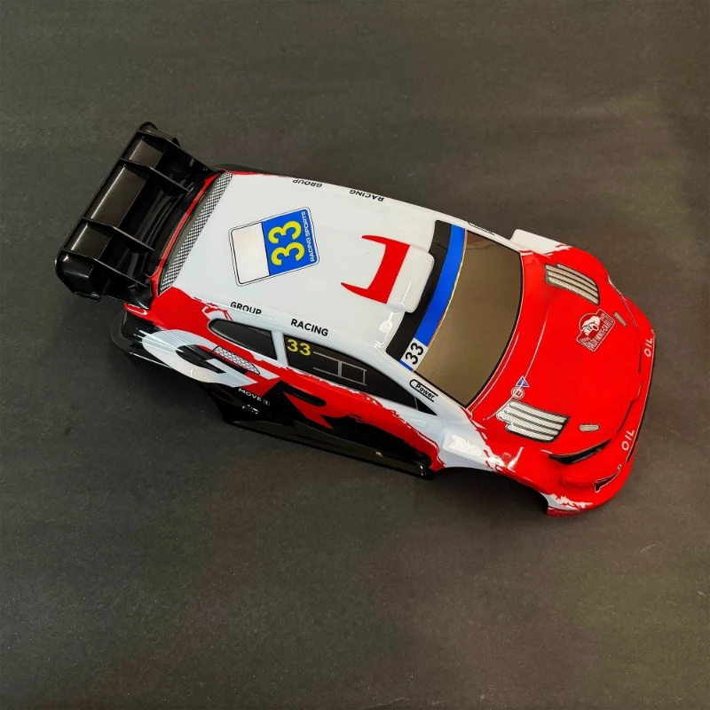 TT01 1/10 Maßstab Spezialisierte RC 4WD PVC-Karosserie, Vorgebohrt, 251–257mm Radstand, Upgrade-Modifikationsteil für RC-Autos