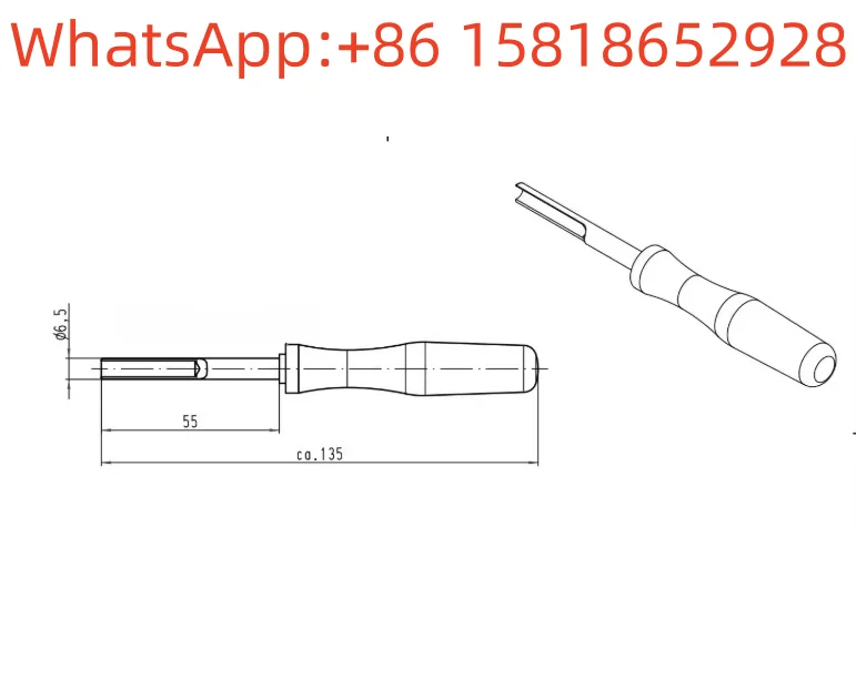 1pcs 09990000305 HARTING Releasing Tool HAN-C Crimp Contact 40A Cold-Press Pin