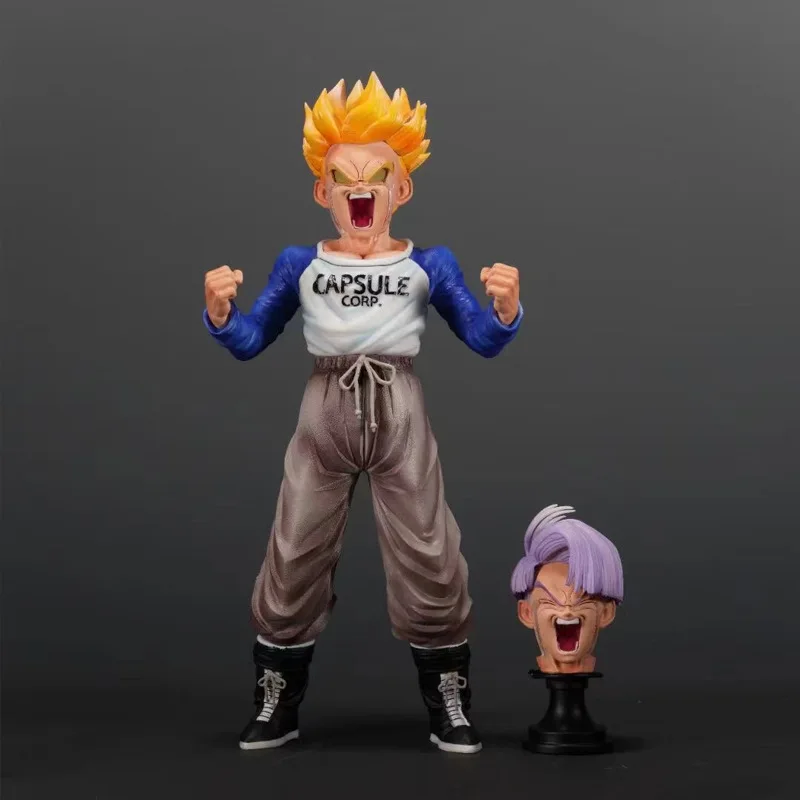 

Anime Dragon Ball Z Future Trunks Figure Eye Noctilucent Trunks Action Figures Pvc Collection Model Toys Gifts