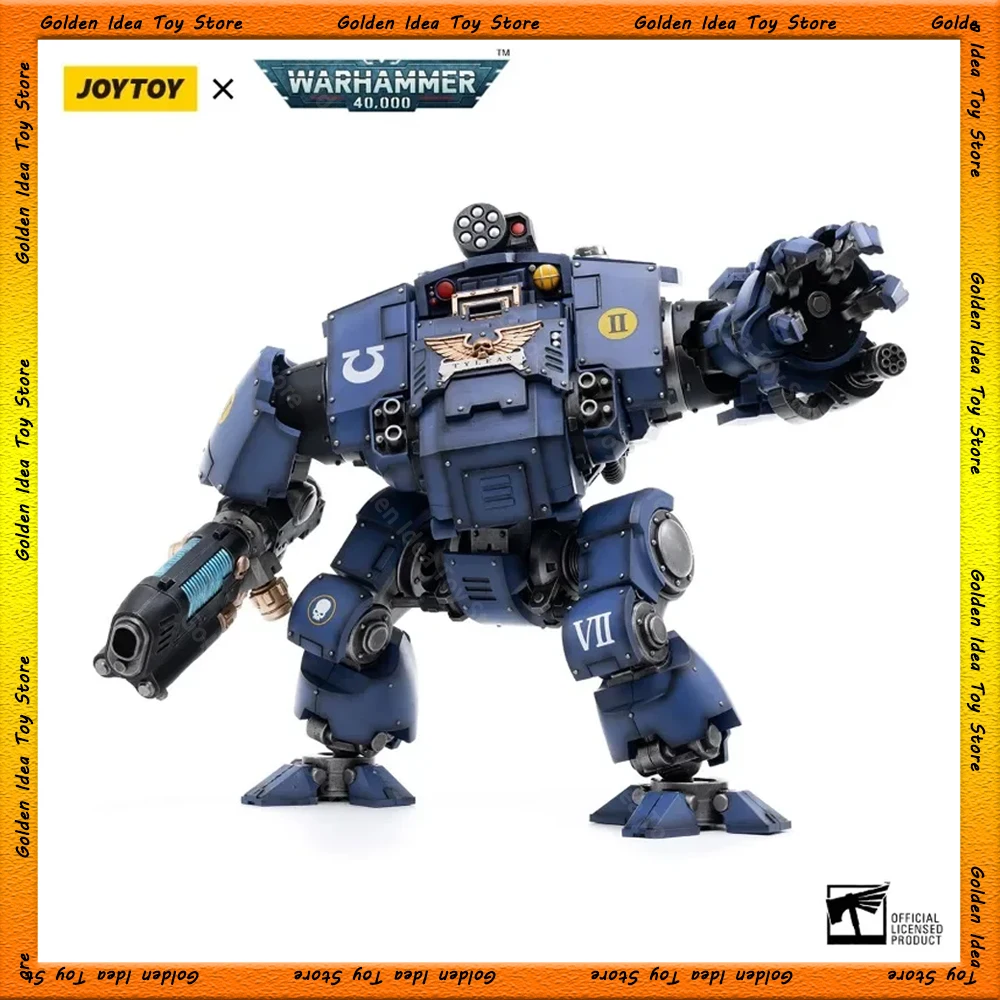 JOYTOY Warhammer 40k 1/18 figurka Mecha Anime Ultramarines Redeemer Dreadnought Mecha Thales Brothers kolekcjonerska zabawka prezent