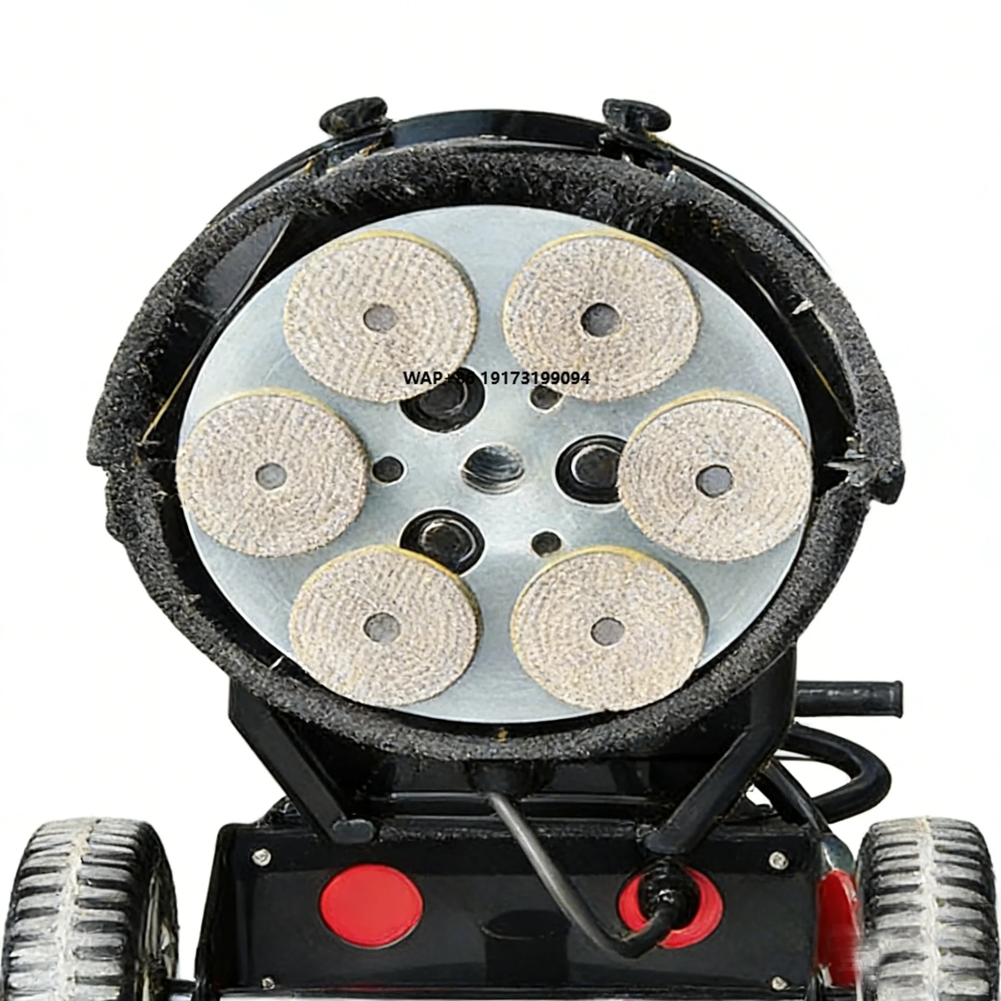 Factory Direct-sale 3.7KW Power 400mm High-efficiency Double-head Grinding and Polishing Machine