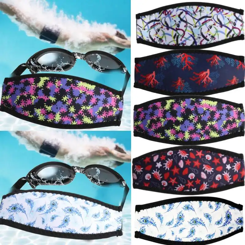 Scuba Divers Diving Adjustable Easy Fit Mask Strap Hair Protection Gear Wrap New  Water Sports Diving Gear Accessories