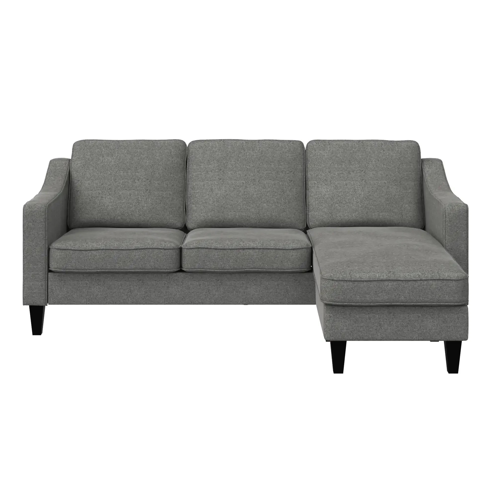 Brighton Wendesofa und Couch, Wohnzimmermöbel, Grau