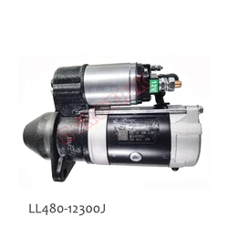 Starter motor KM385T-12300JC QDJ1332A / LL480-12300J QDJ1315F for Laidong KM385BT / KM390BT