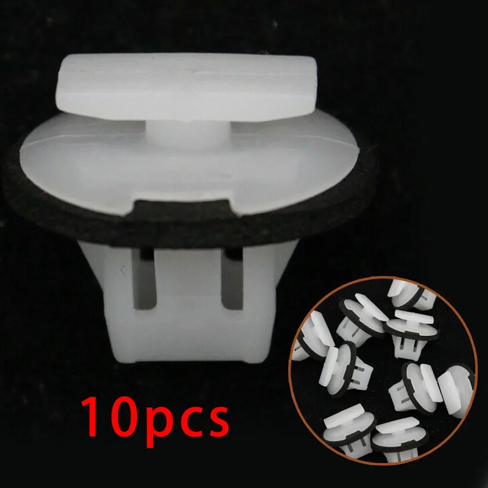 Parts Flare Molding Clip Replacement Useful White Nylon Accessories For Nissan Exterior Wheel Fender 76882JG10A