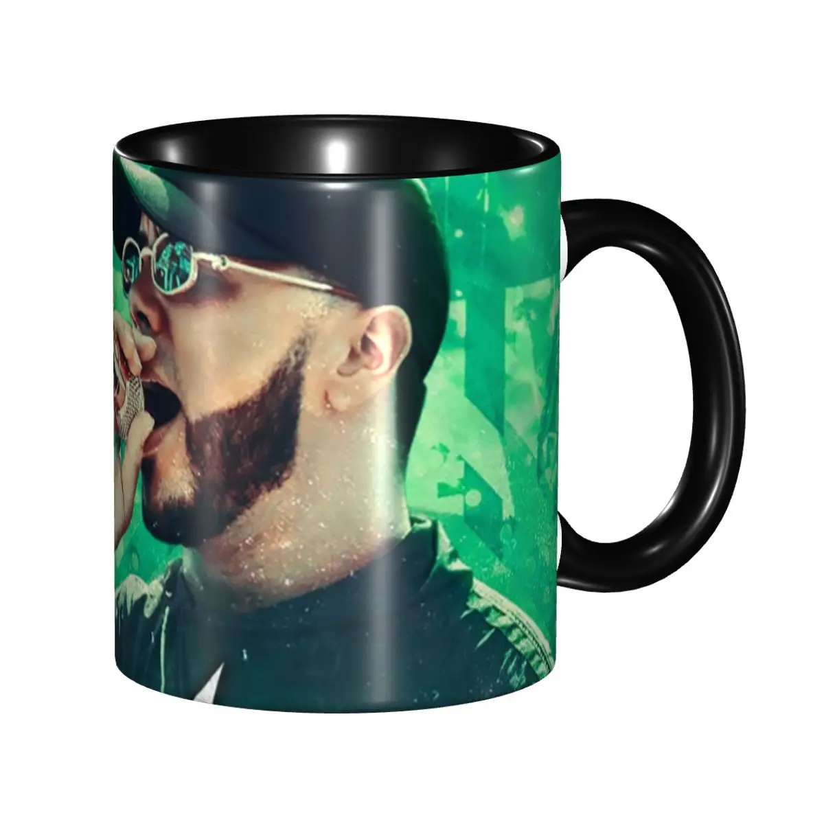 Personalized Latin Urban Music Anuel AA Mugs DIY Ceramic Milk Tea Coffee Cups
