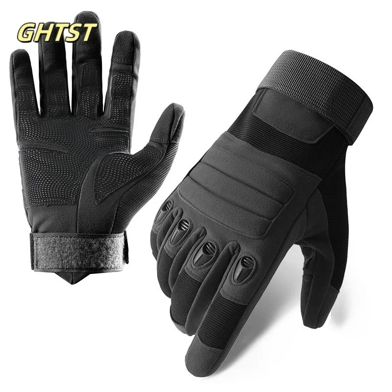 Tactical Outdoor Full Refers Protection Gloves Sports Training Military Fan Motorcycle Climbing Paintball Motorcycle Glove