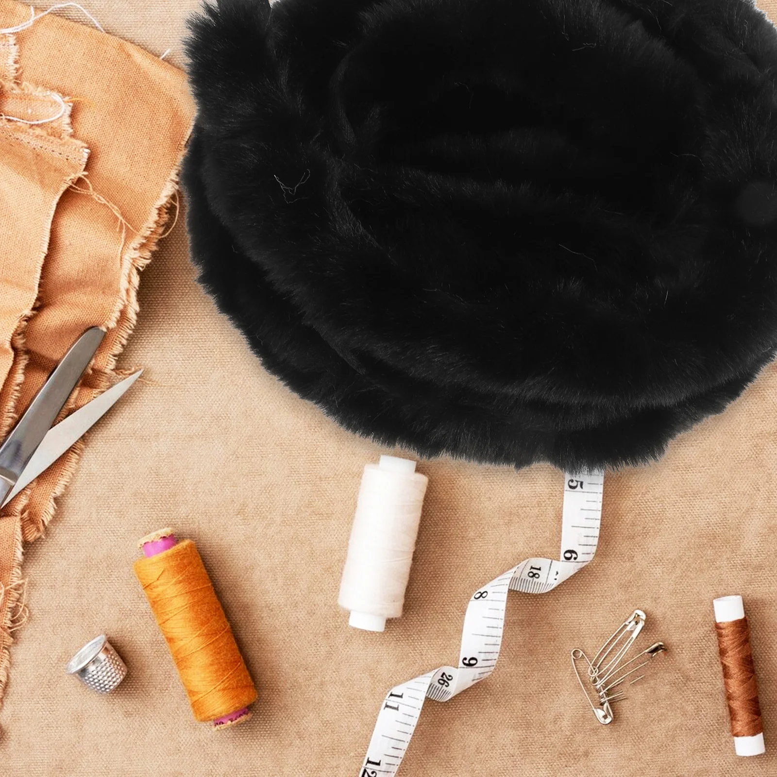 

1 Roll Faux Trim Traditional Chinese Cloak Hat Decoration Ribbon Christmas Costume DIY Craft Xmas Tree Decor Material