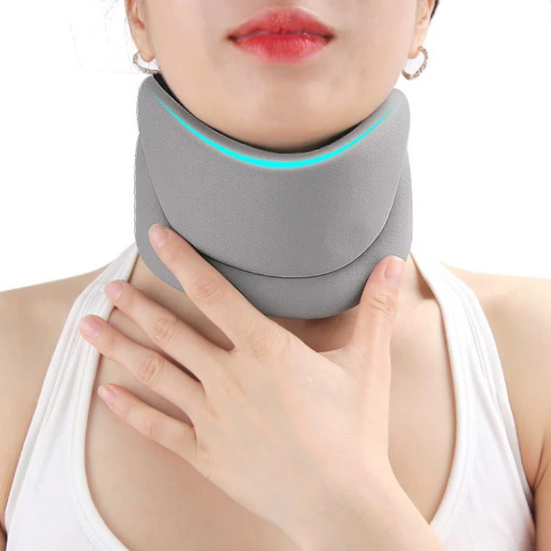 Ice Silk Neck Brace For Migraine Cervical Collar Relieves Pain And Cervical Pressure Soft Neck Support