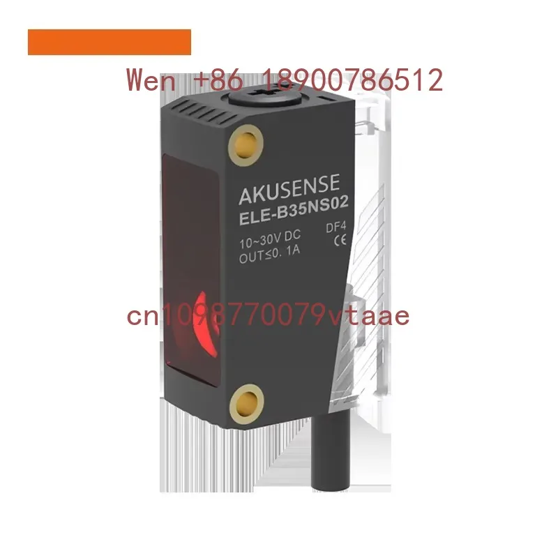 

Akusense ELE Series BGS Diffuse Optical Sensor 40cm Sensing Distance Photoelectric Sensor