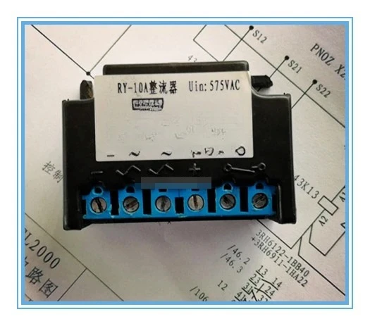 

RY-10A 575VAC motor band brake rectifier