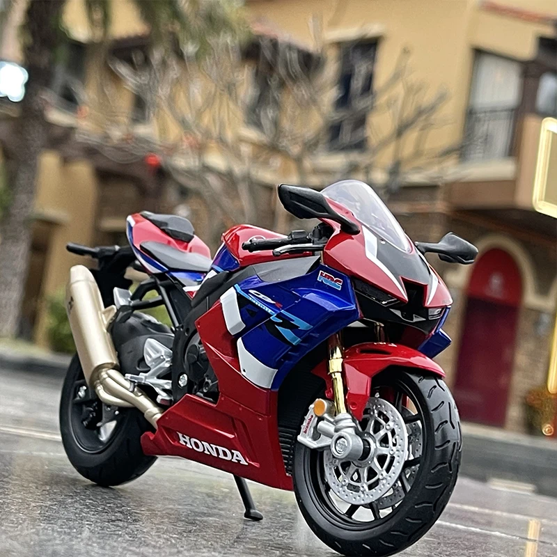 1:12 HONDA CBR1000RR-R Fire Blade Alloy Motorcycle Model Simulation Racing Motorcycle Model Sound and Light Collection Gift