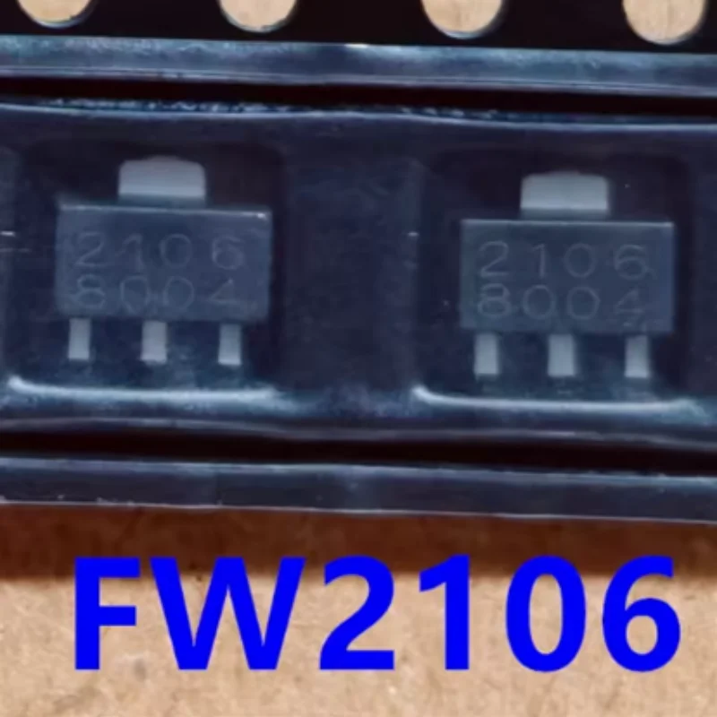 10PCS FW2106 screen printing 2106 SOT89 0.05-4.0GHZ high linear gain amplifier flux technology chip
