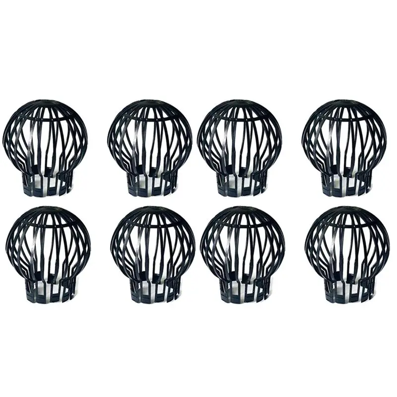 A84X-Roof Gutter Eaves Network Cable Floor Drain Drain Anti-Blocking Round Mesh Cover Downpipe Anti-Blocking Protection
