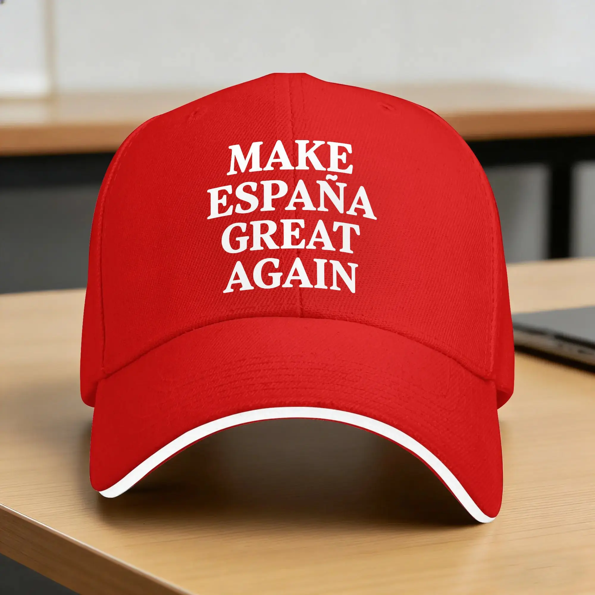 Espana Make Spain Great Again Casual Baseball Cap Summer  Trucker Hat Sun Outdoor Sports  Female Male Street Style Baseball Caps