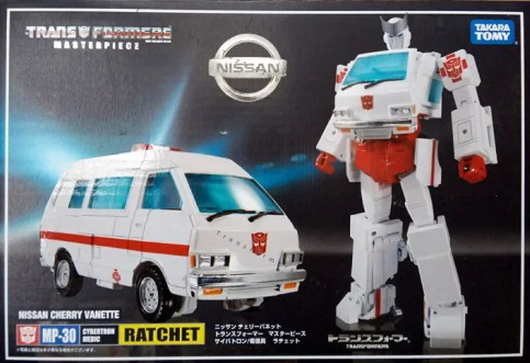 In Stock Takara Tomy Transformers KO Master  MP-30 Ambulance Original Color Action Figures Collecting Hobbies Toy Gift