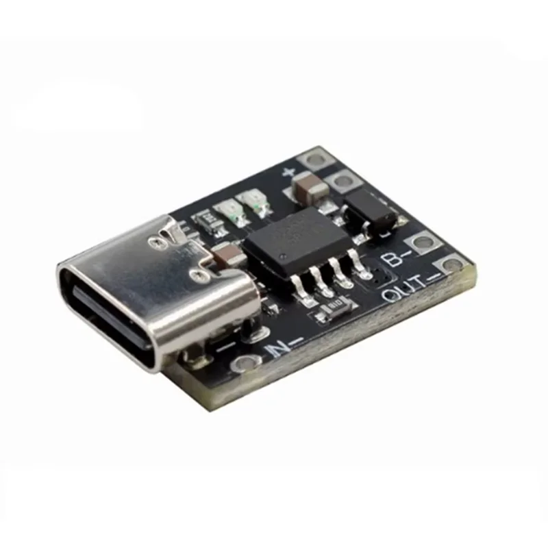 Ultra-Small Lithium Battery Charging Panel 1A Ternary Lithium Battery 3.7V4.2V Charger Module Type-C With Protection Board