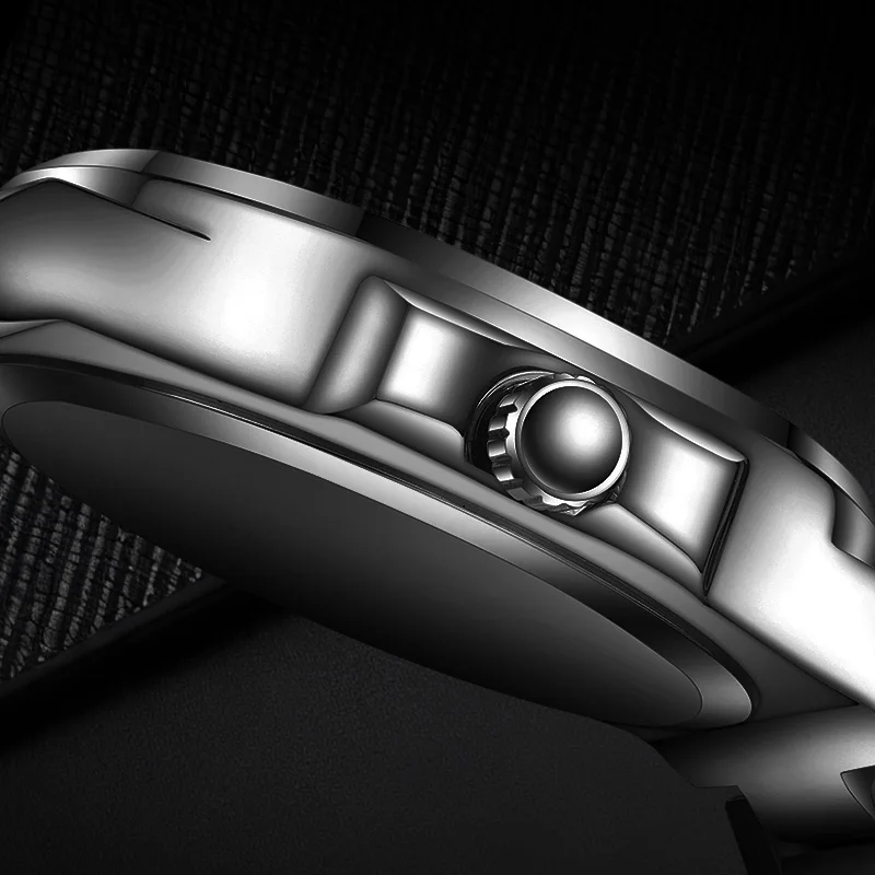 TIMEARTX Fashion Men Quartz Watch  Date High Quality Life Waterproof Stainless Steel Watches Luminous Clock