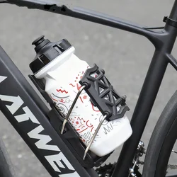 2025 1 Set 360° Adjustable Handlebar Cup Cage Universal Bike Motorcycle Water Bottle Holder For MTB Road Cycling ADV Motorbike