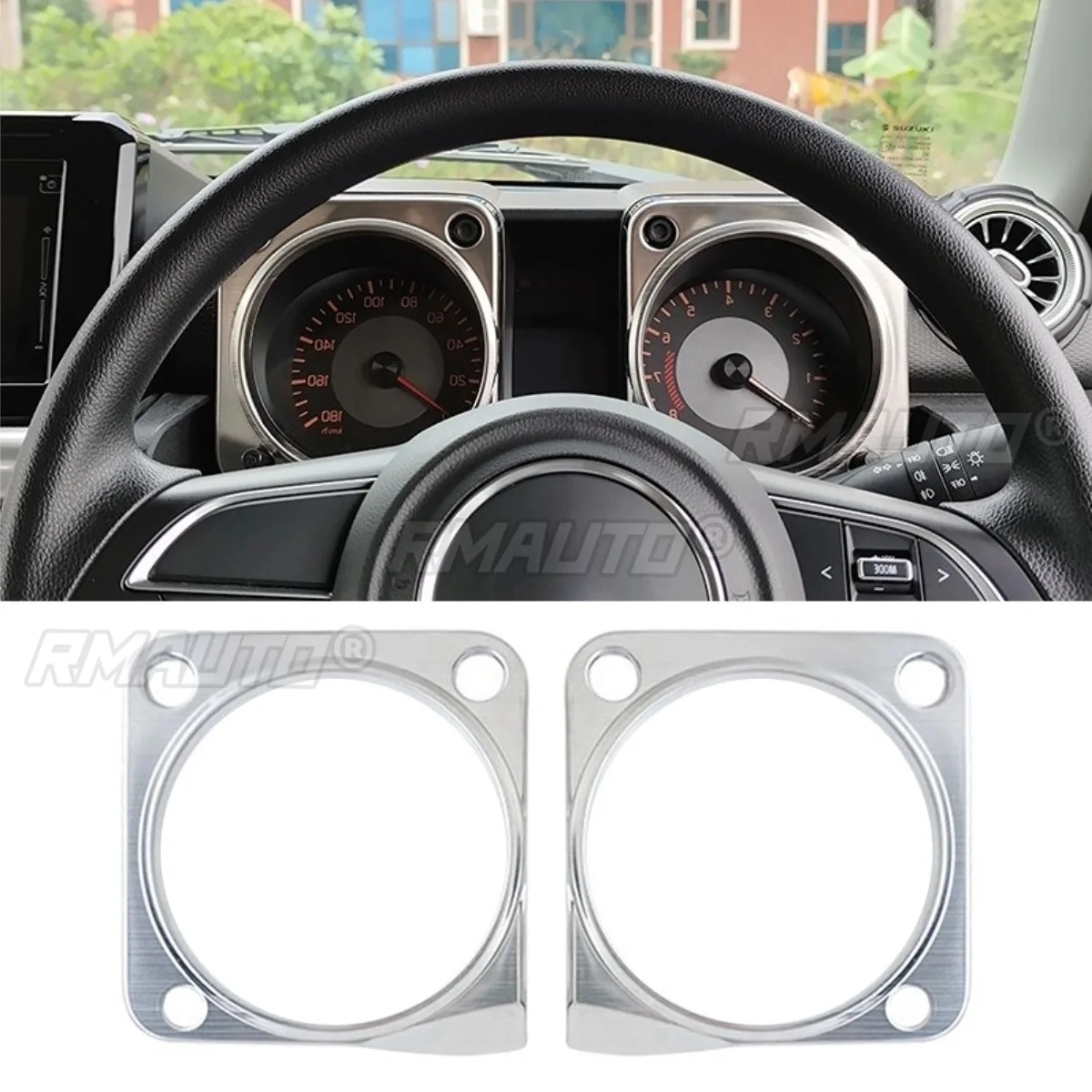 

For Suzuki Jimny JB64 JB74 2018+ Instrument Panel Decorative Ring Car Instrumentation Console Trim Car Accessories Tunning Part