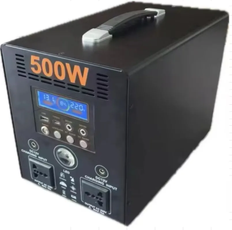 

500W PO4 Battery Storage Home Outdoor Portable Station Factory Price