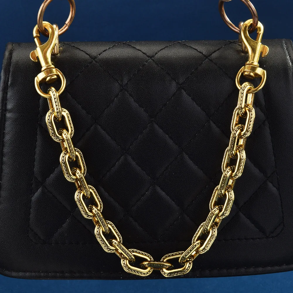 

Summer versatile bag, geometric metal chain women's new fashionable bag, chain crossbody bag