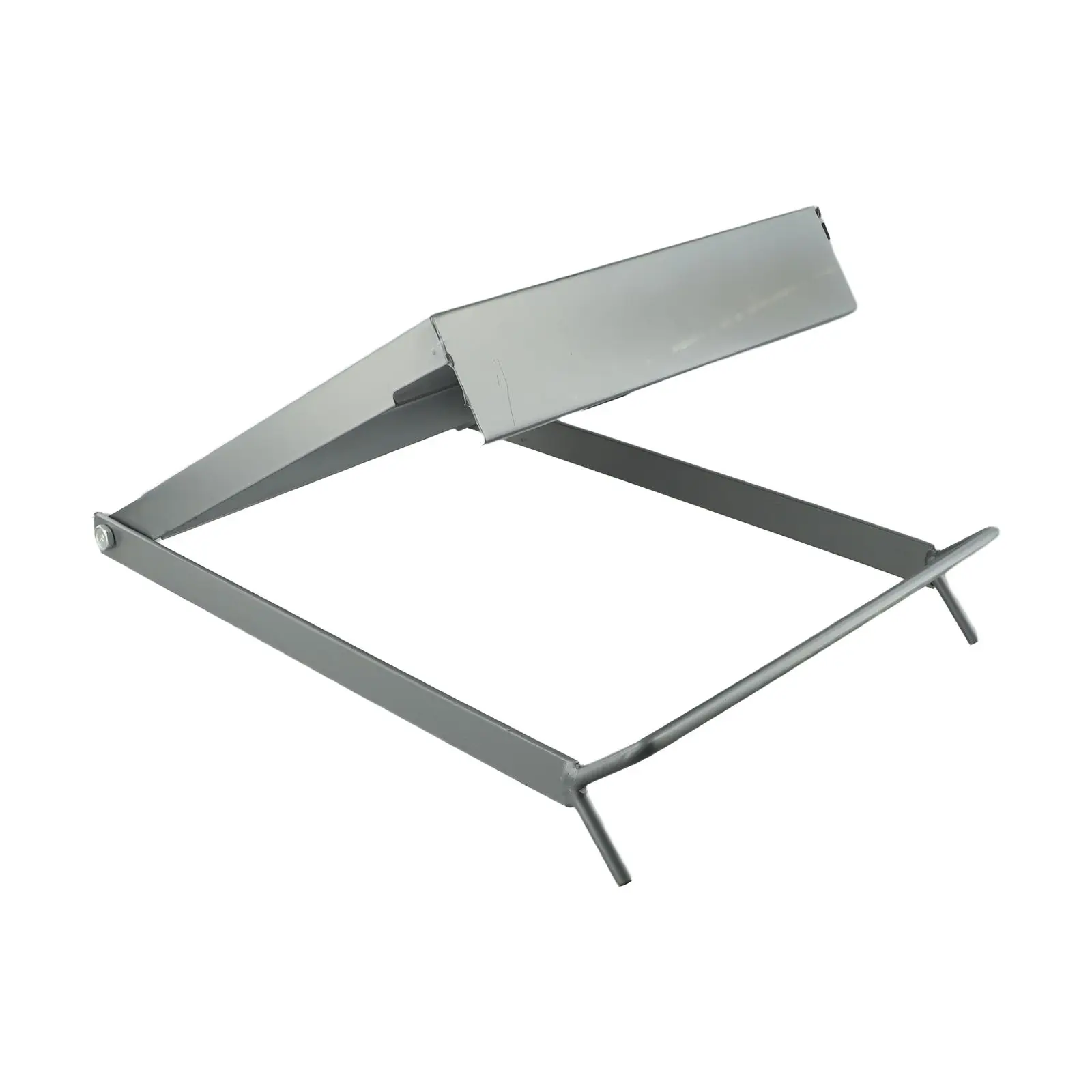 suporte-para-escada-resistente-plataforma-de-trabalho-prateada-resistente-ao-desgaste-design-de-pedal-largo-compacto-e-portatil