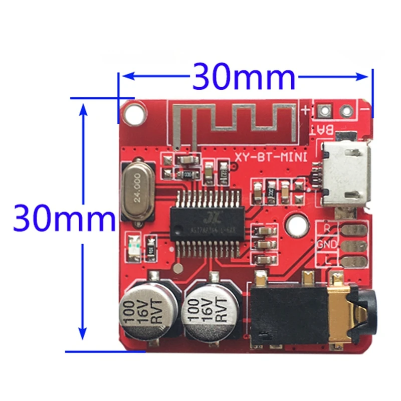 MP3 Bluetooth Decoder Board Lossless Car Speaker Audio Amplifier With 2.1 Channel Subwoofer Preamp Board