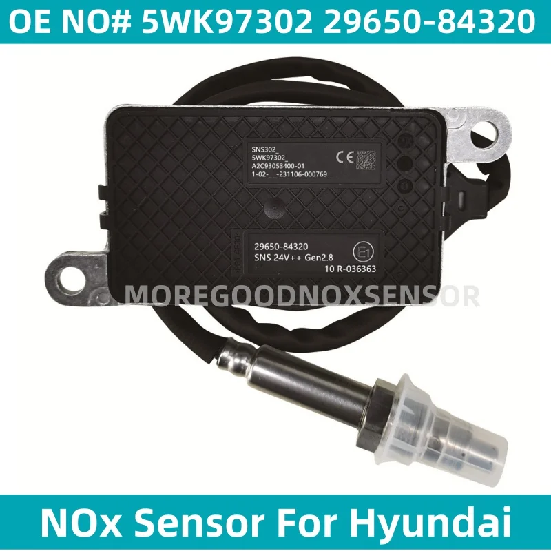

2965084320 5WK97302 Original NEW Nitrogen Oxygen NOx Sensor for Hyundai Truck 24V