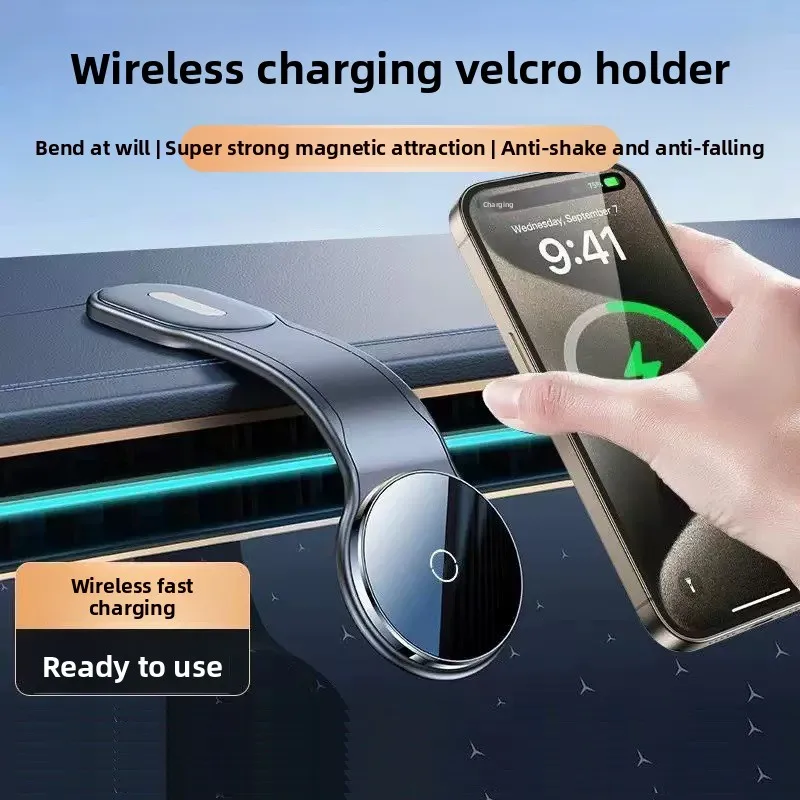 

Magnetic Car Mount Air Vent Dashboard Clip-on Multi-functional Holder Car Navigation Phone Car Mount