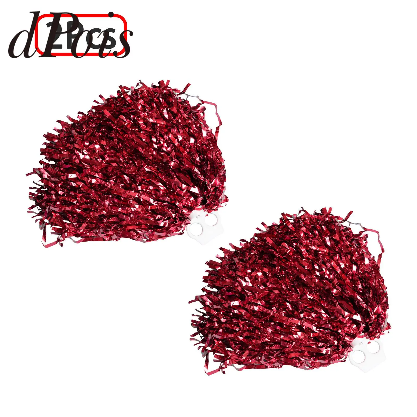 

2Pcs Cheerleading Pom Poms Girl Cheer Dance Flower Balls Sport Party Cheer Ball Children's Day Hand Flowers Pompoms Accessories