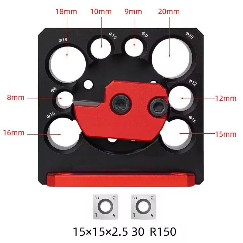 Woodworking Tool Adjustable Dowel Maker Jig Electric Drill Milling Dowel Round Rod Auxiliary Tool Carbide Blade