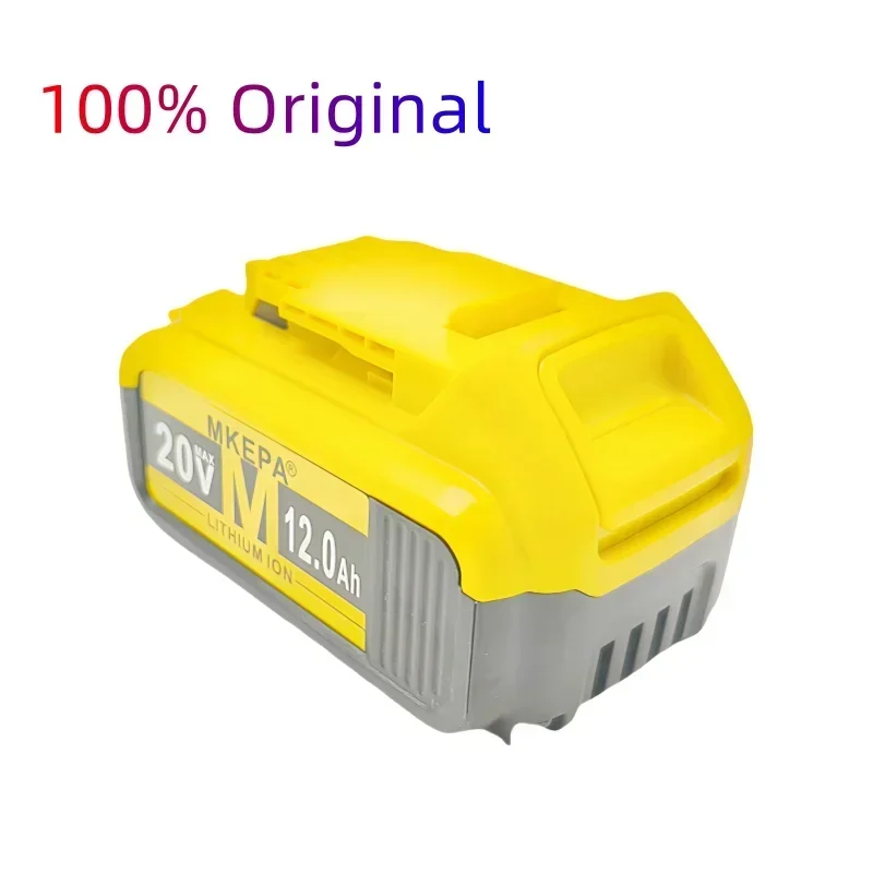 New 100% Original 12000mAh 20V for Dewalt Power Tool Battery lpega DCB206 20V Battery DCB205 DCB200