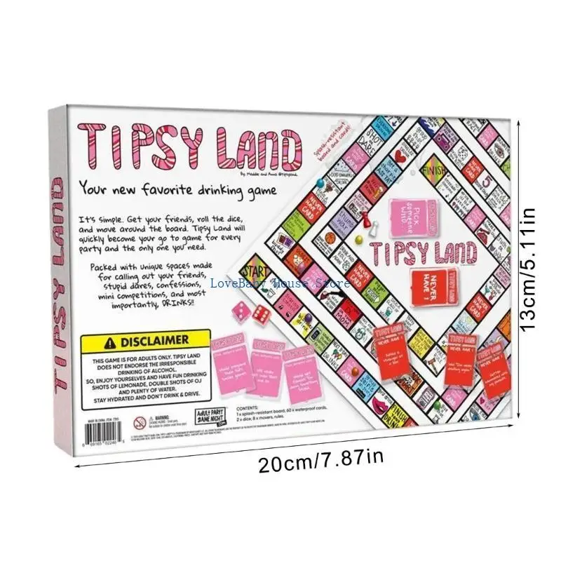 BX0D Friend Gathering Party Game với thẻ uống nhiều nhiệm vụ và thử thách khác nhau
