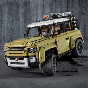 2025 Teknis Land Off-Road Defender Mobil Sport Blok Bangunan Set 2573 Buah Model MOC Mainan Kendaraan Batu Bata untuk Anak Laki-laki Hadiah Dewasa 12 teknik blok penjualan terbaik - №