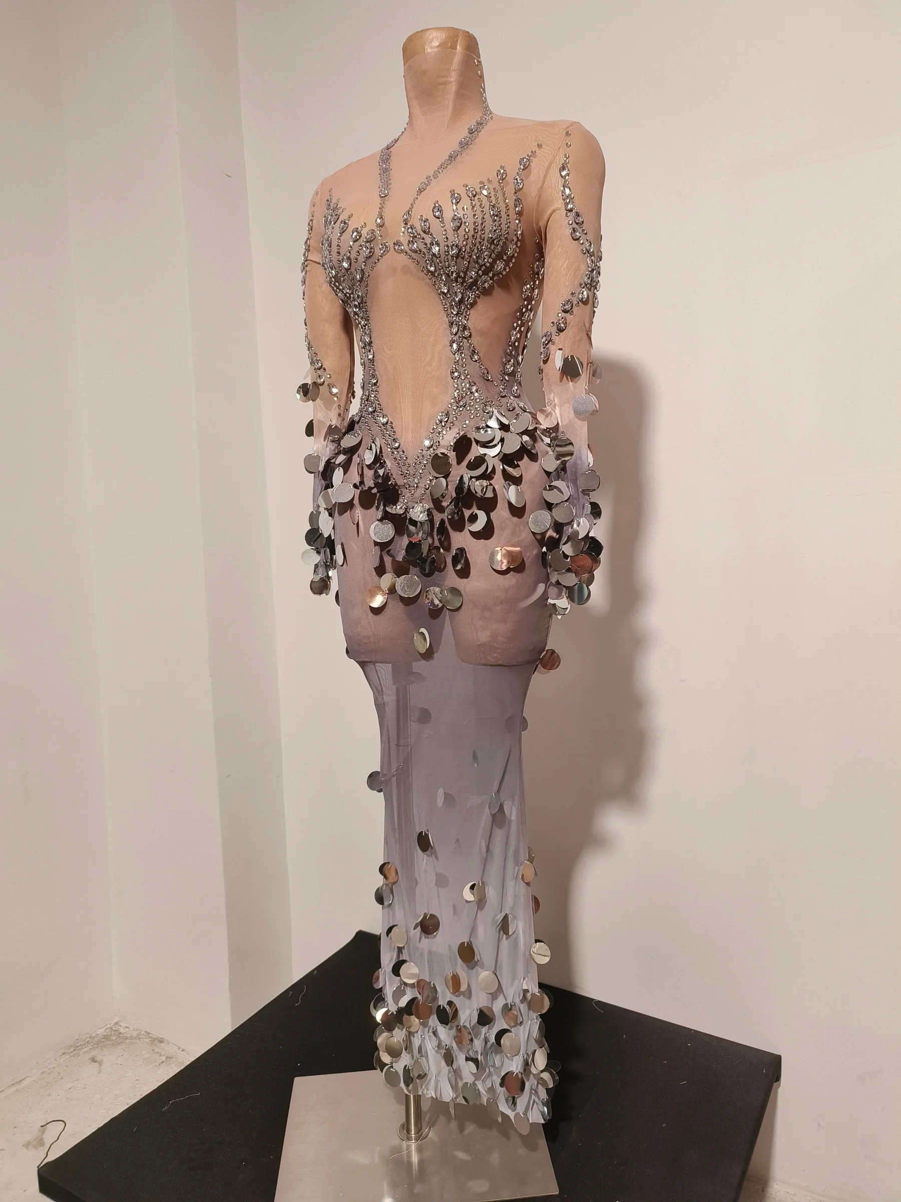 Abito da Sera Sexy da Donna a  - Sparkly Rhinestone Club Party Dress recensione e prezzo