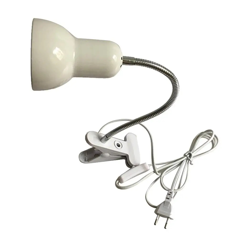 Lampe de Table à clipser, pupitre de nuit, lampe de lecture, prise européenne