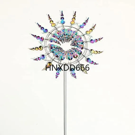 

Metal windmill Creative garden windmill ornaments Outdoor metal windmill ironwork handicrafts