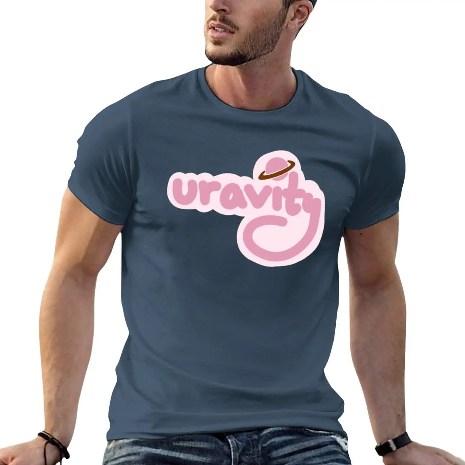 Футболка Ochako Uraraka: Uravity, винтажная одежда, эстетическая одежда, футболки большого размера, летняя одежда, черные футболки для мужчин