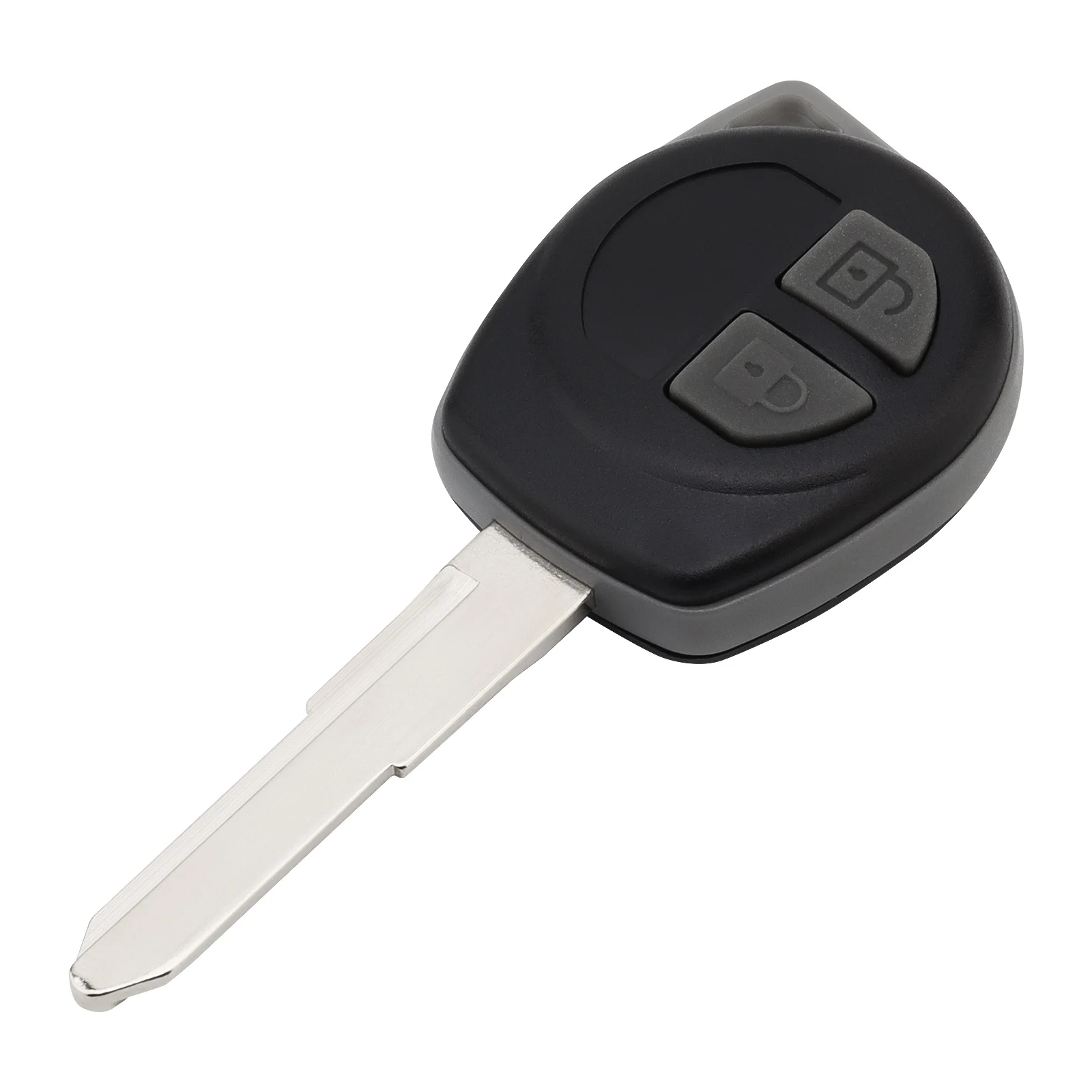 433Mhz 2 Knoppen Keyless Ongesneden Flip Afstandsbediening Sleutelhanger Met ID46 Chip Voor SUZ-UKI Swift SX4 Alto Jimny Vitara ignis Splash