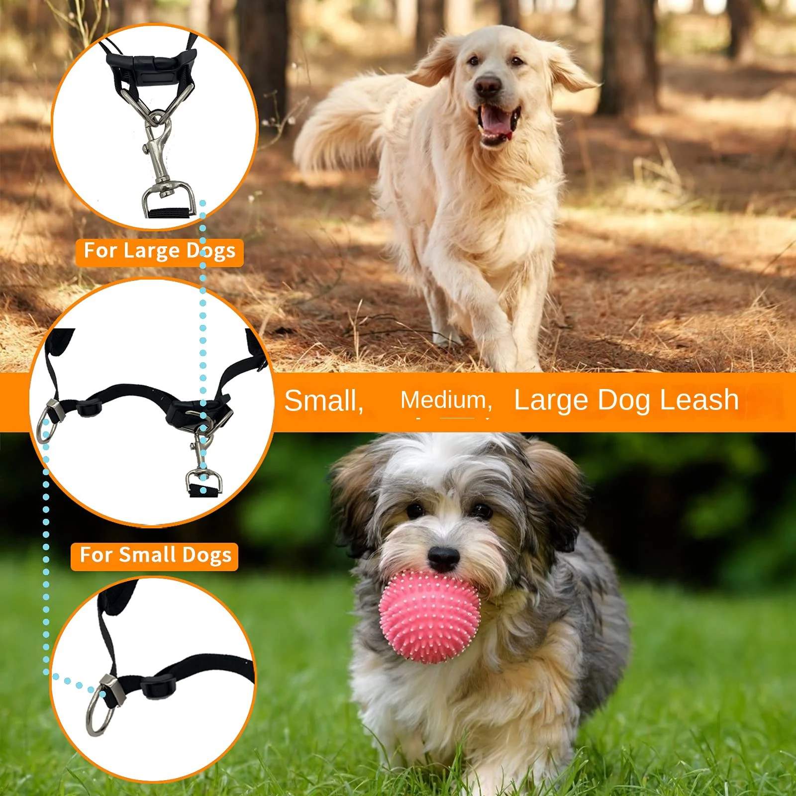 Hot selling pet running sports traction set with waist bag multi-color reflectiverope collar belt dog leash