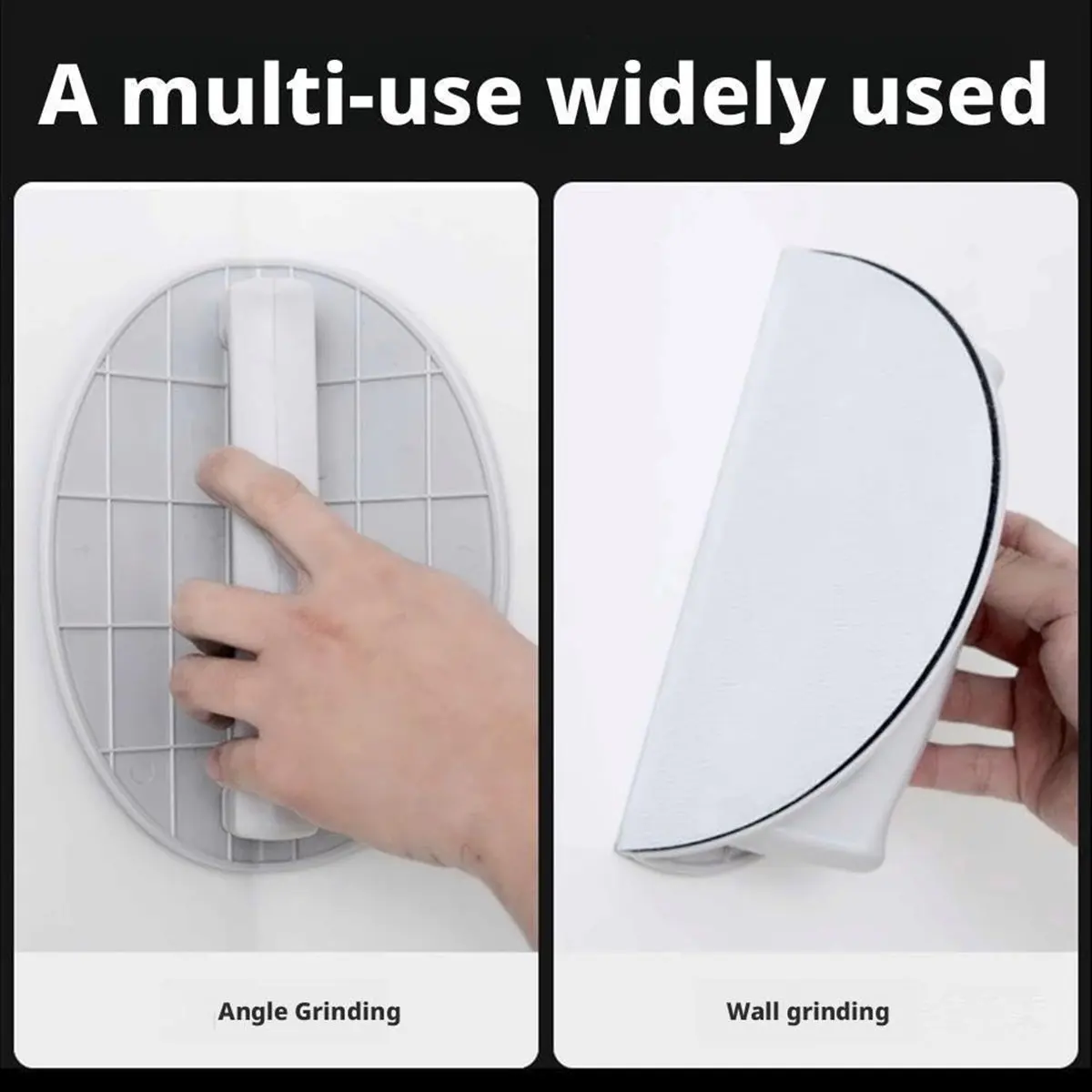 

(AIMA) Drywall Corner Sander Right Angle Half Round Angle Grinding Tool+Sandpaper Hand Sander for Cleaning and Polishing