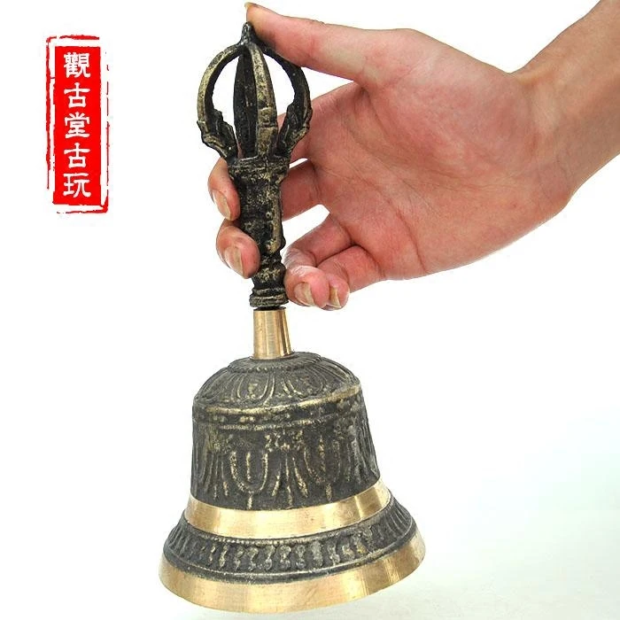 Supplies: raffles, hand cranks, pure copper bells, vajra, rituals, bronze bells office accessories  desk decoration