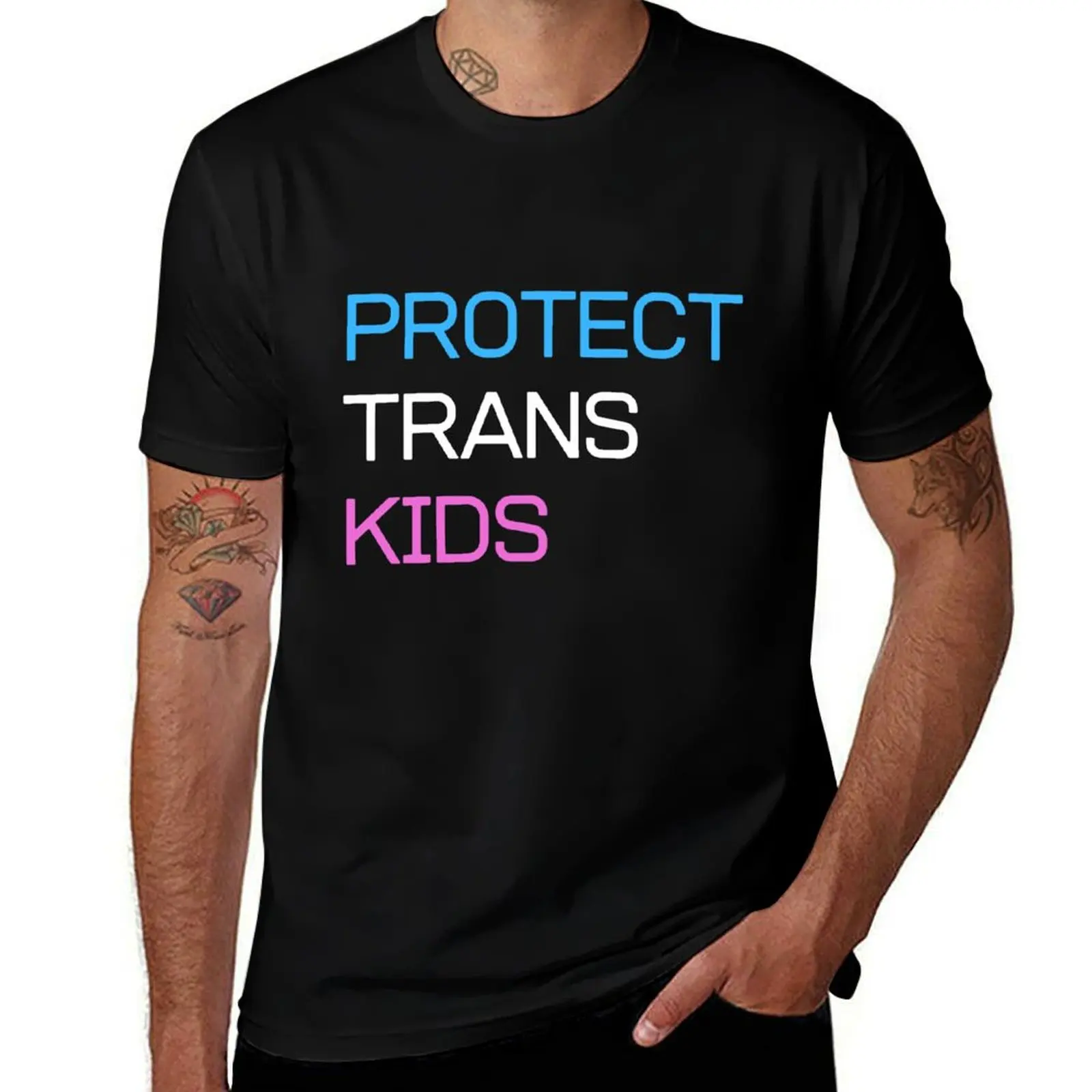 

Protect Trans Kids T-Shirt t shirt man plain printed t shirts for man T-Shirt