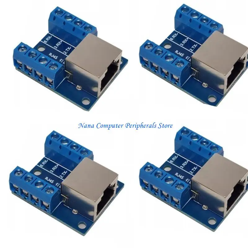 F68C RJ45 Female Board 6Pin With Metal Contacts For Industrial Automation