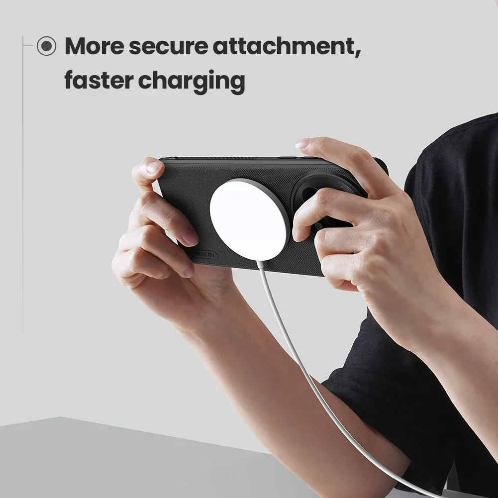 

Nillkin for OnePlus 13 5G Case Magnetic Super Frosted Shield Pro Ultra-Thin Hard PC Magsafe Soft Edge Back Cover Protection